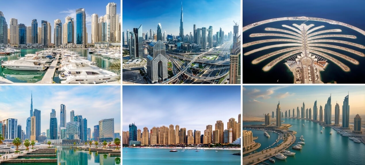 dubai best areas for short term rentals