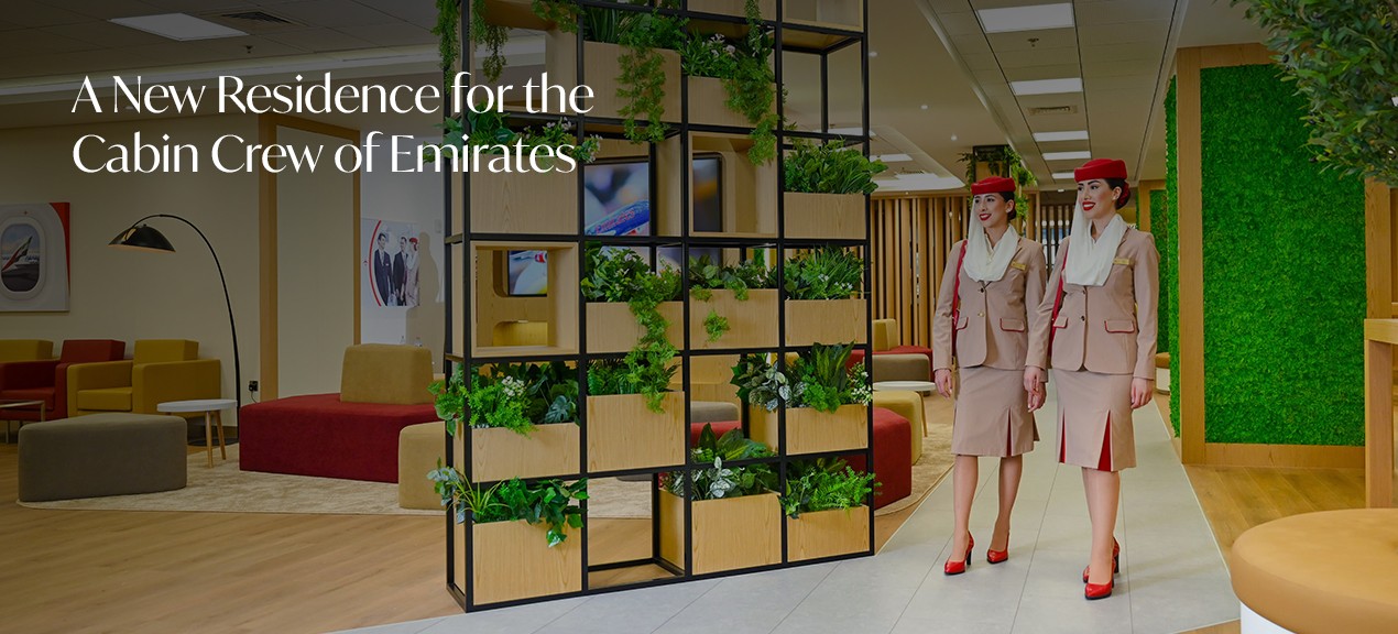 Emirates Cabin Crew Village in DIP
 