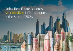 Dubai Real Estate Records AED 111 Billion in Transactions at the Start of 2026