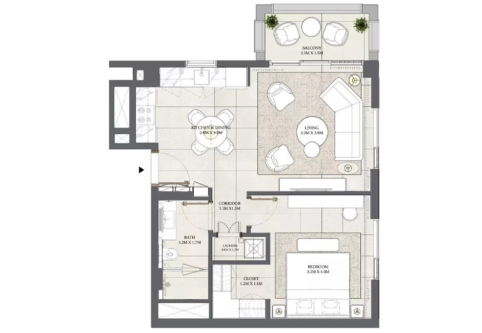 Bed Layout