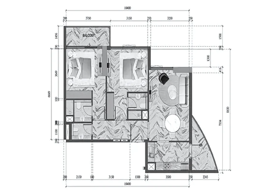 Bed Layout