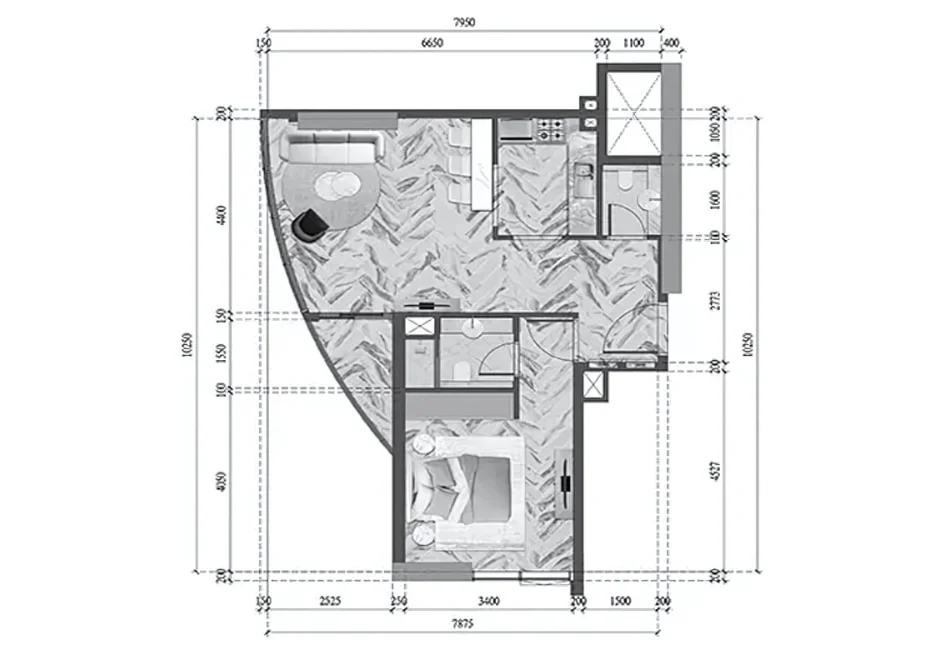 Bed Layout