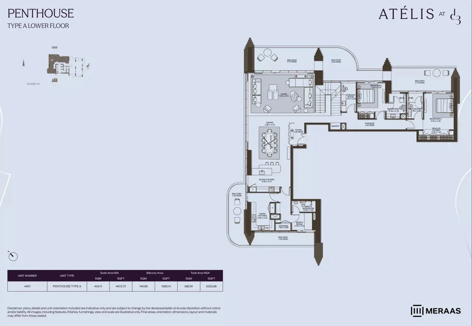 Bed Layout