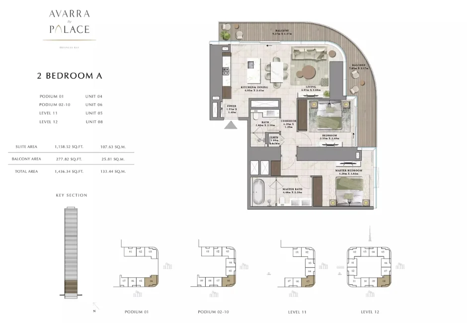 Bed Layout